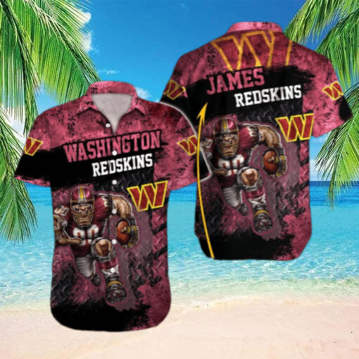 Personalized Washington Commanders Grit Play Hawaiian Shirt