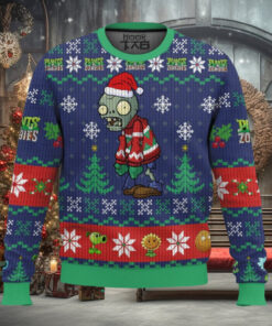 Plants vs Zombie Ugly Christmas Sweater