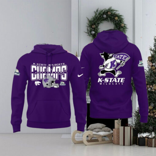 Rate Bowl Champions 2024 For K State Wildcats For Fans Logo Teams Limited Hoodie