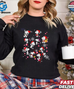 Snoopy flower Christmas shirt