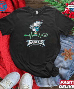 Snoopy heartbeat Philadelphia Eagles shirt Limited Edition