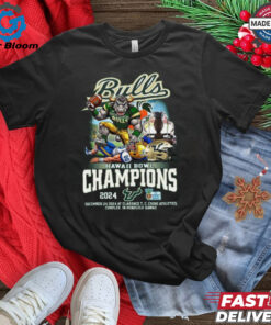 South Florida Bulls Hawaii Bowl Champions 2024 T Shirt