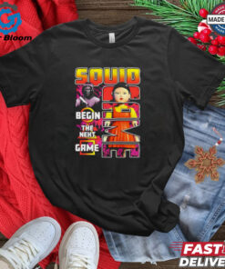 Squid Games begin the next game graphic shirt