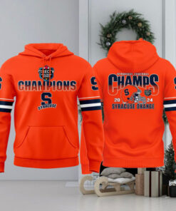 Syracuse Orange Directv Holiday Bowl Champions 2024 Hoodie