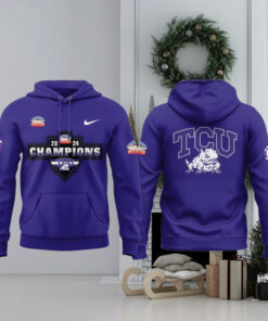 TCU Horned Frogs Football New Mexico Bowl Celebration 2024 Hoodie