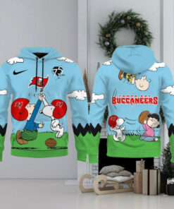 Tampa Bay Buccaneers X Snoopy Peanuts 75th Anniversary Hoodie