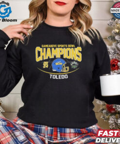 Toledo Rockets Football 2024 GameAbove Sports Bowl Bound Champions Limited Edition shirt