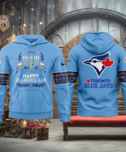 Toronto Blue Jays x Happy Hanukkah New Edition For Fans Limited Hoodie