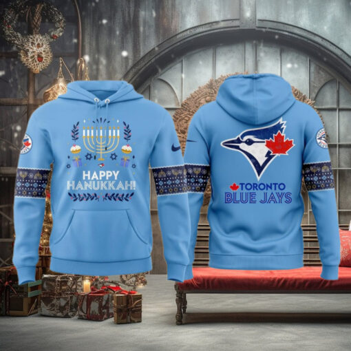 Toronto Blue Jays x Happy Hanukkah New Edition For Fans Limited Hoodie