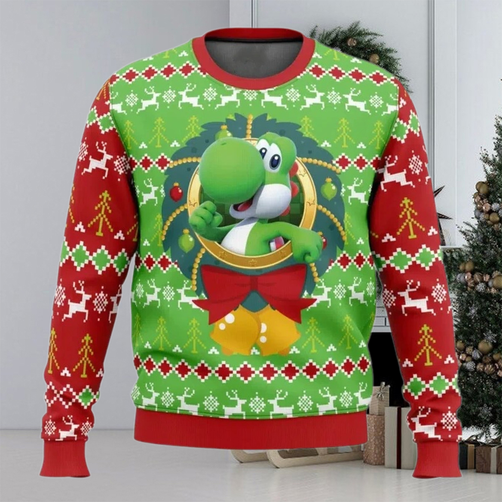 Ugly Christmas Sweater Yoshi Mario Bros Ugly Christmas Sweater Yoshi Mario Bros