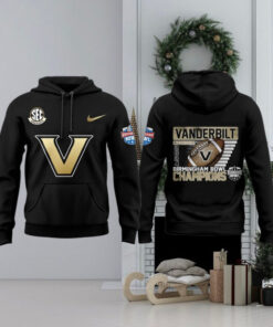 Vanderbilt Football 2024 Birmingham Bowl Champions Hoodie