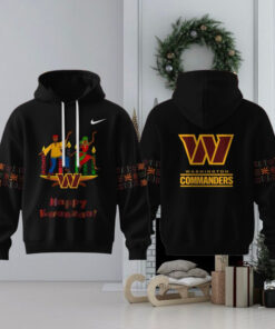 Washington Commanders Happy Kwanzaa 2025 Hoodie