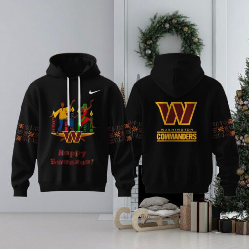 Washington Commanders Happy Kwanzaa 2025 Hoodie