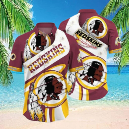 Washington Redskins Legacy Ring Hawaiian Shirt