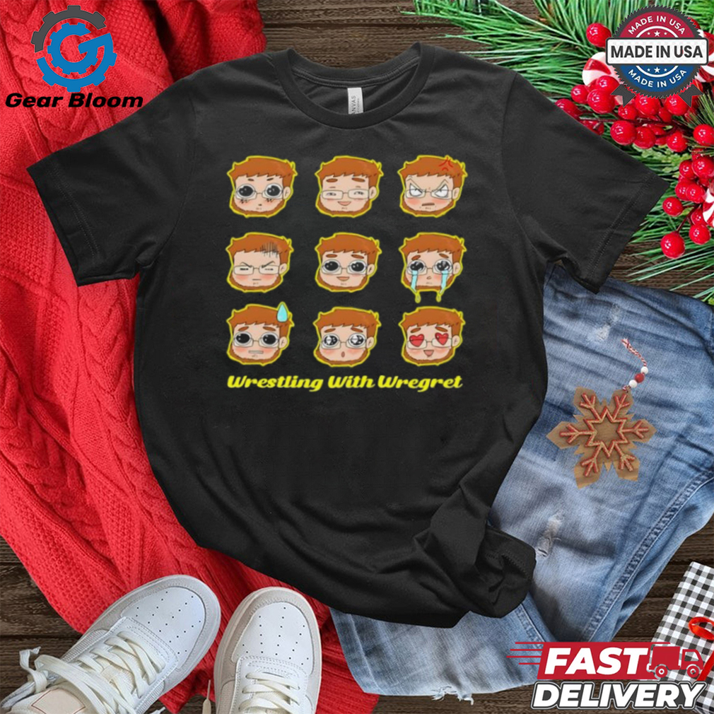 Wrestling with Wregret chibi shirt Wrestling with Wregret chibi shirt