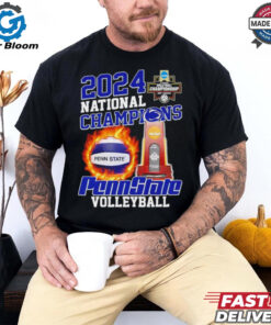 2024 National Champions Penn State Nittany Lions Volleyball Trophy shirt