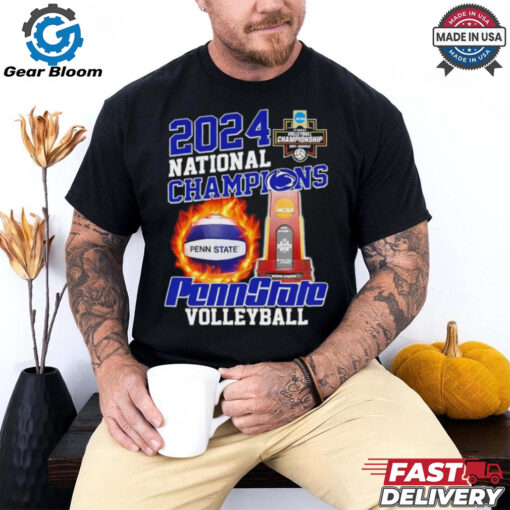 2024 National Champions Penn State Nittany Lions Volleyball Trophy shirt