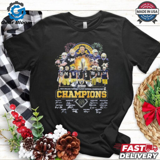 2025 Playoff National Championship NCAA Notre Dame Fighting Irish Shirt