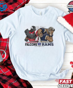 Atlanta Falcons Vs Los Angeles Rams Football AFC Wild Card Matchups NFL Playoffs Mascot Shirt