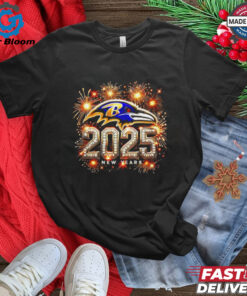 Baltimore Ravens 2025 New Year firework Fan Favorite shirt