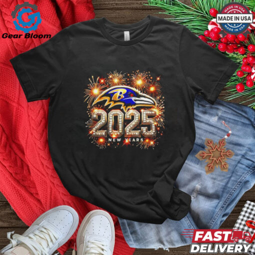 Baltimore Ravens 2025 New Year firework Fan Favorite shirt