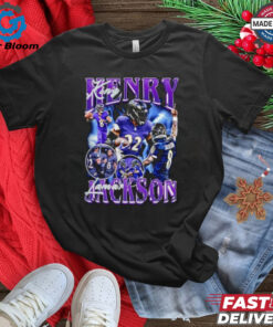 Baltimore Ravens King Henry Lamar Jackson graphic shirt