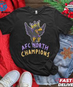 Baltimore Ravens The King Of AFC North Champions NFL Playoffs 2024 2025 Merch By CornDoggyLoL Shirt