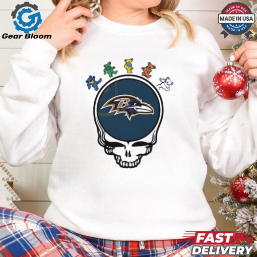 Baltimore Ravens x Grateful Dead Night shirt