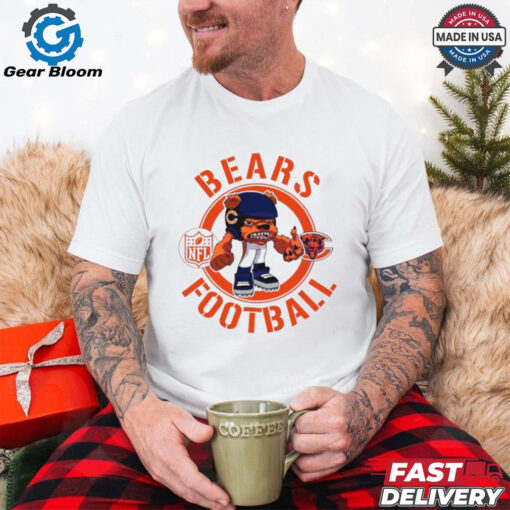 Bears Football Nfl Rush Zone Cartoon Character Shirt