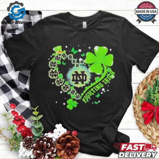 Best Clover heart Notre Dame Fighting Irish 2025 T shirt