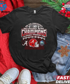 Big Ten Conference Reliaquest Bowl Champions Alabama Crimson Tide helmet Fan Favorite shirt