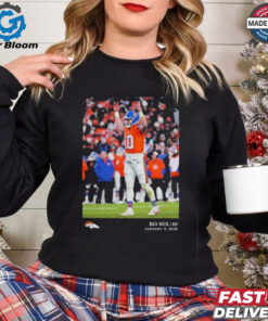 Bo Nix Denver Broncos NFL Flash Features Week 18 T Shirts