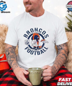 Broncos Football Nfl Rush Zone Cartoon Character Shirt