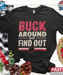 Buck around and find out Ohio State Buckeyes vintage shirt