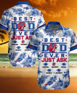 Buffalo Bills Best Dad Ever Hawaiian Shirt