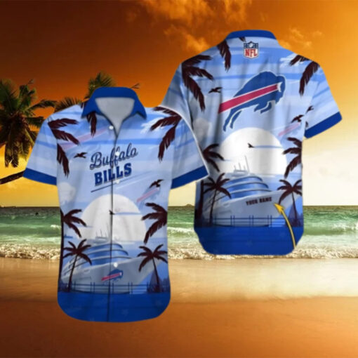 Buffalo Bills Coastal Cruise Hawaiian Shirt