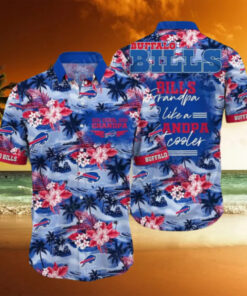 Buffalo Bills Cool Grandpa Hawaiian Shirt