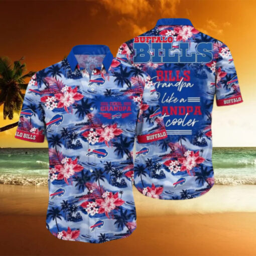 Buffalo Bills Cool Grandpa Hawaiian Shirt