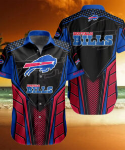 Buffalo Bills Dynamic Chevron Hawaiian Shirt