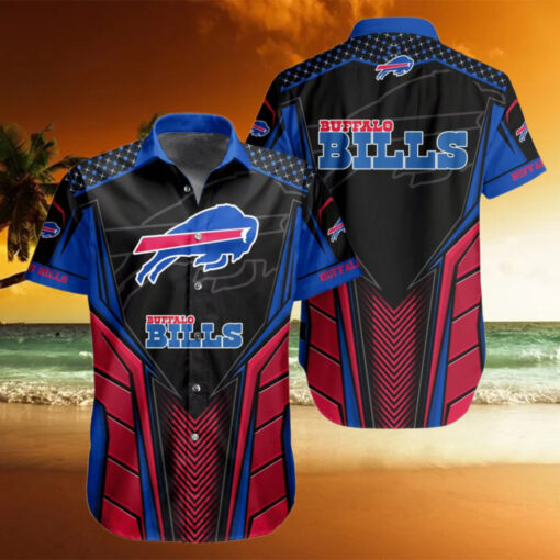 Buffalo Bills Dynamic Chevron Hawaiian Shirt