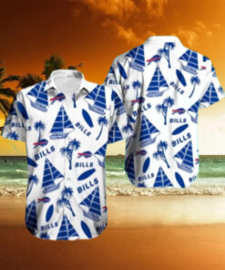 Buffalo Bills Sail and Surf Tropical Hawaiian Shirt