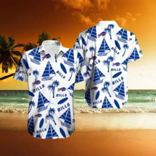 Buffalo Bills Sail and Surf Tropical Hawaiian Shirt