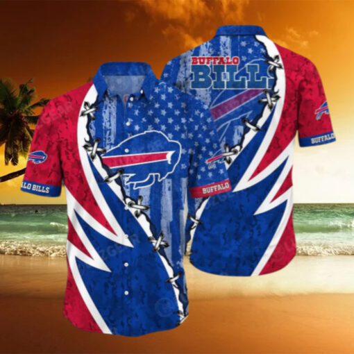 Buffalo Bills Star Spangled Hawaiian Shirt