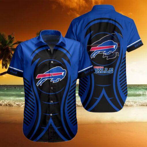 Buffalo Bills Tribal Edge Hawaiian Shirt