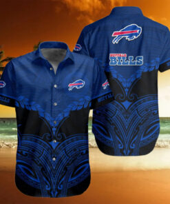 Buffalo Bills Tribal Majesty Hawaiian Shirt