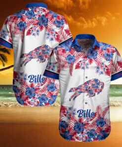 Buffalo Bills Tropical Splash Hawaiian Shirt