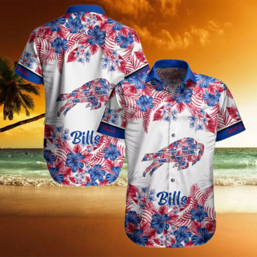 Buffalo Bills Tropical Splash Hawaiian Shirt