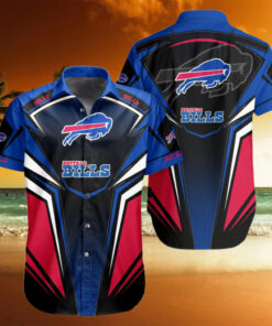 Buffalo Bills Victory Stripe Hawaiian Shirt