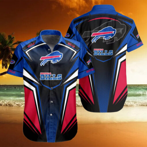 Buffalo Bills Victory Stripe Hawaiian Shirt