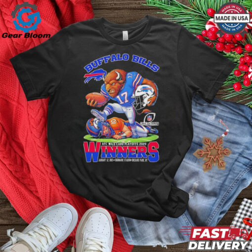 Buffalo Bills Winners NFC Wild Card Playoff 2025 shirt